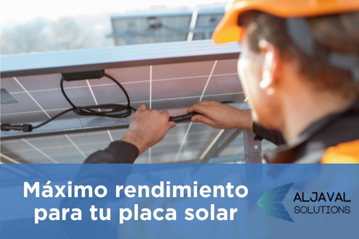 Rendimiento placas solares